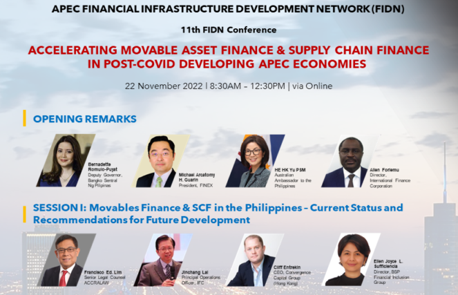 Accelerating Movable Asset Finance & Supply Chain Finance in Post-Covid Developing APEC Economies